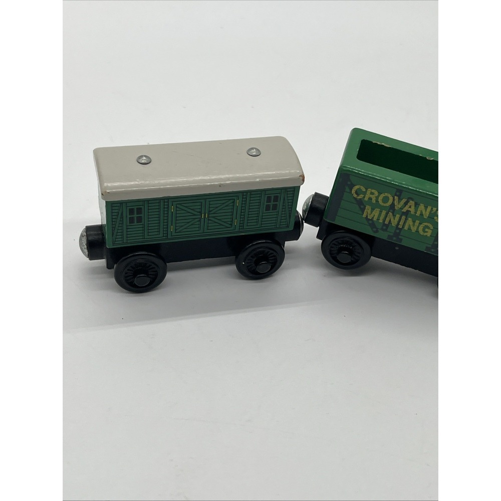 Thomas & Friends Wooden Railway - Crovan's Gate Mining Co. Coal Car & BaggageCar - Picture 4 of 16